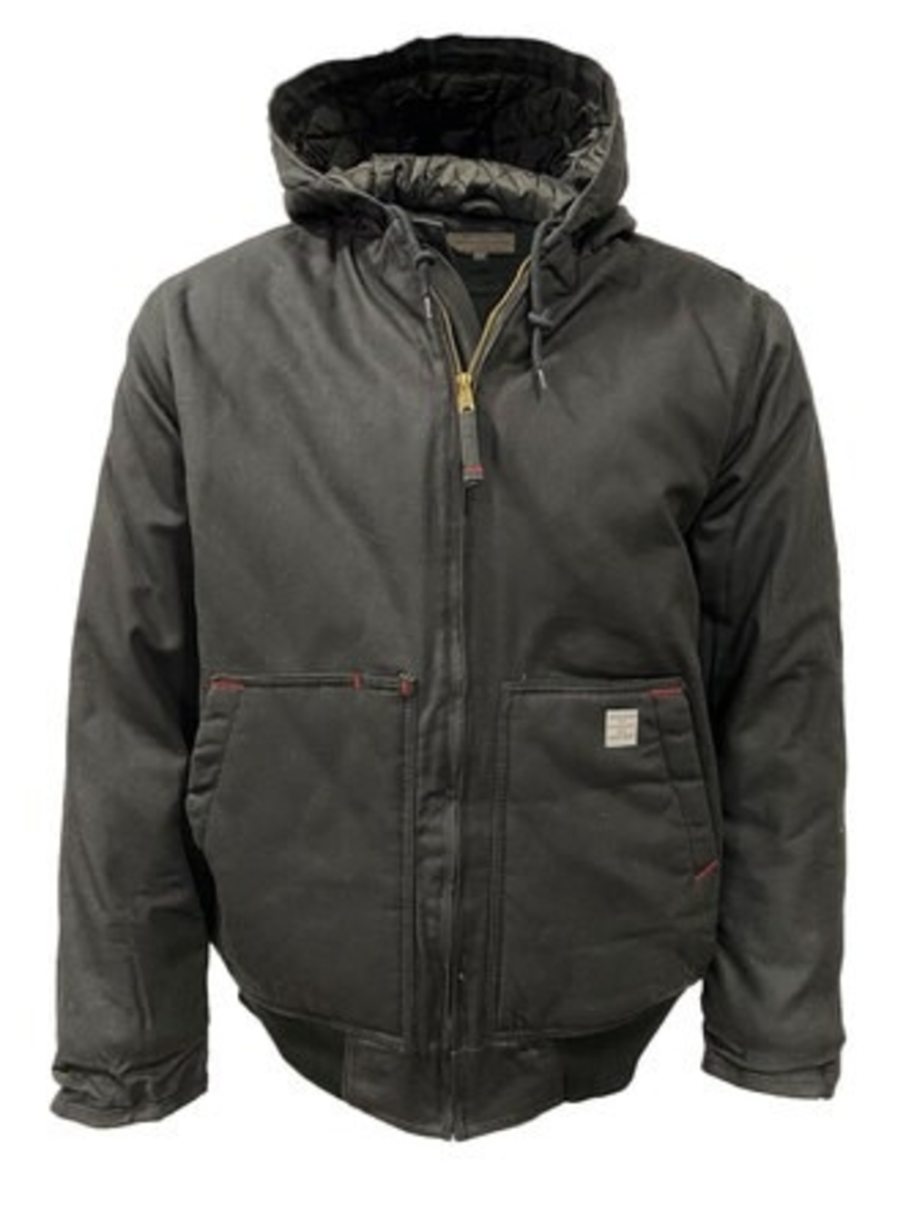 Buckhorn River Men's Storm Cuffed Hooded Bomber Jacket -AA